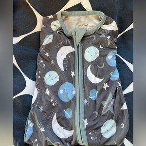 NWOT Little Sleepies 0-3 Month Zippie